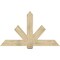 Ekena Millwork Kennewick Rough Sawn Timber Gable Bracket, Douglas Fir, 60"W x 35"H x 4"D x 6"F, 14/12 Pitch GBW060X35X0406KEN00RDF - alternate 1